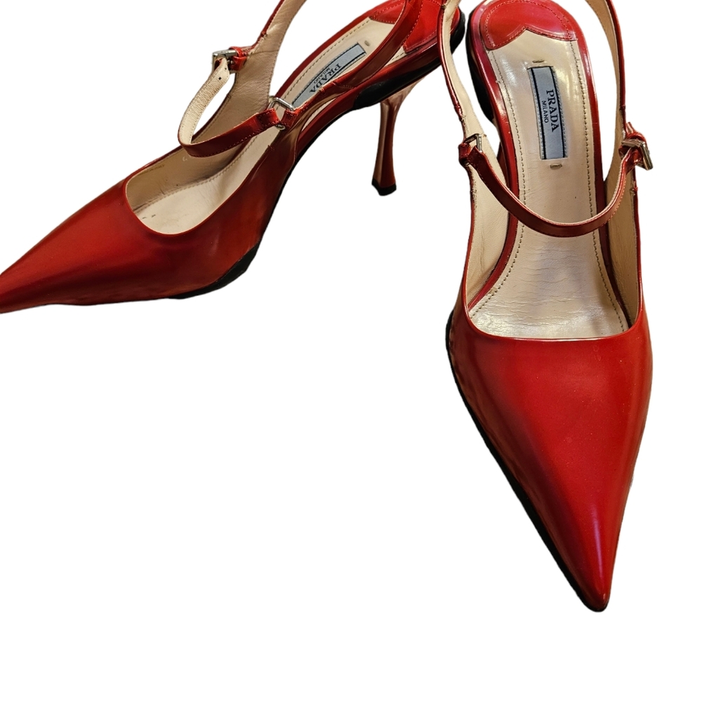 Prada slingback heels